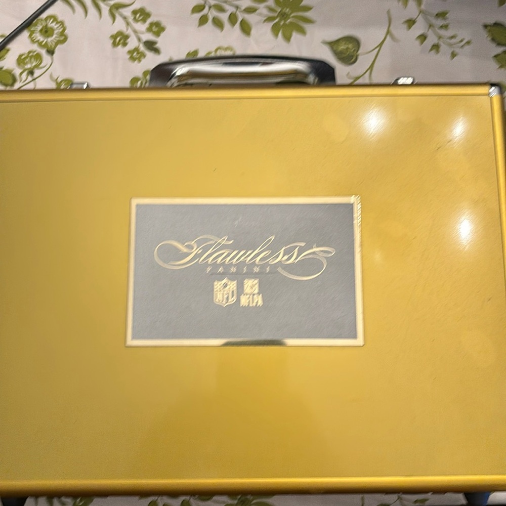 NFL Flawless Panini gold BOX ONLY. No cards of any kind.